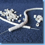 Fish spine beads