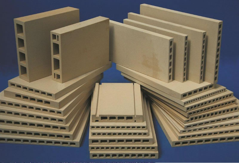 Wide variety of ceramic batts including pressed, extruded and multihole