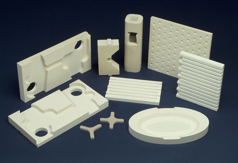 Cordierite kiln plates and furniture for a wide range of applications