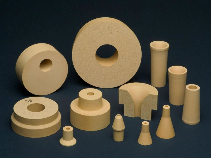 Zirconia ceramic items and nozzles for continuous casting for furnace
