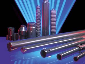Ceramic Radiant heat tubes and flame tubes