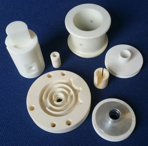 Machined ceramics and custom ceramic products