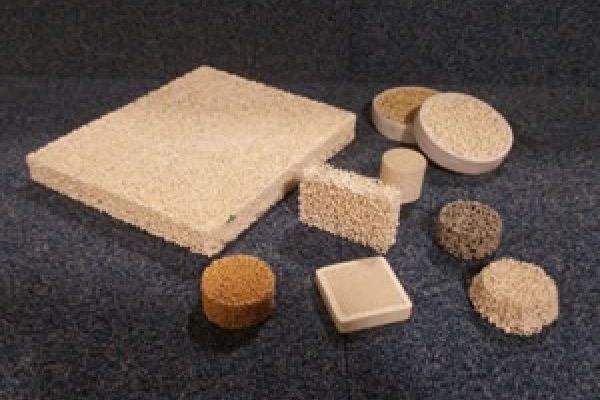 Refractory ceramics and metal processing products including filters in the non-ferrous industry
